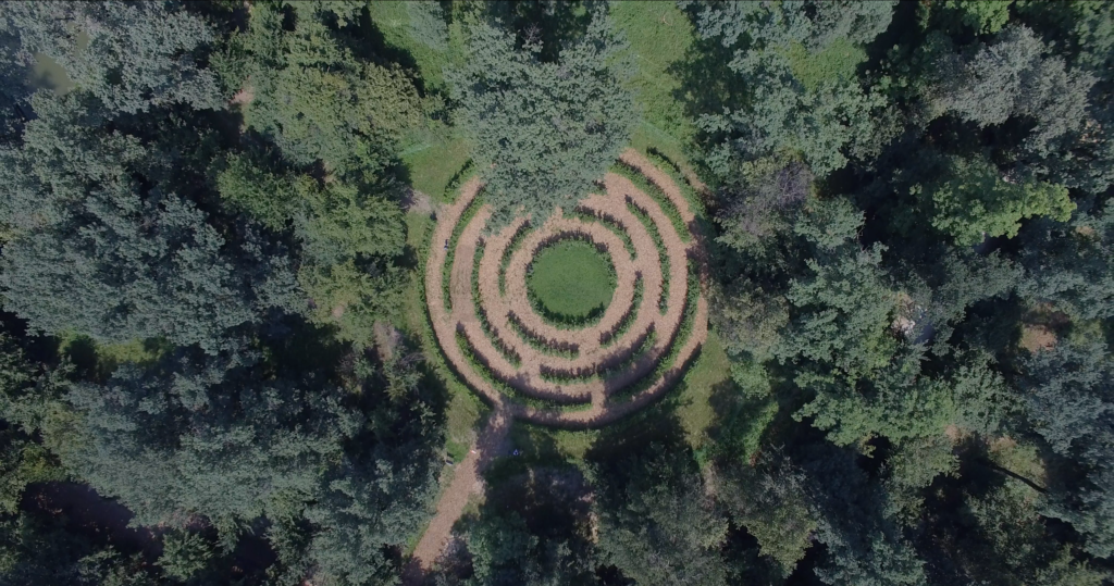 The labyrinth. Pic Vasilis Marlanti