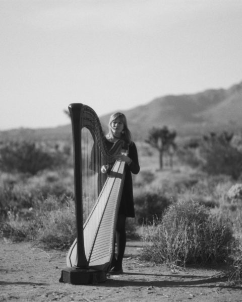 Mary Lattimore harping around (by Rachael Cassells)
